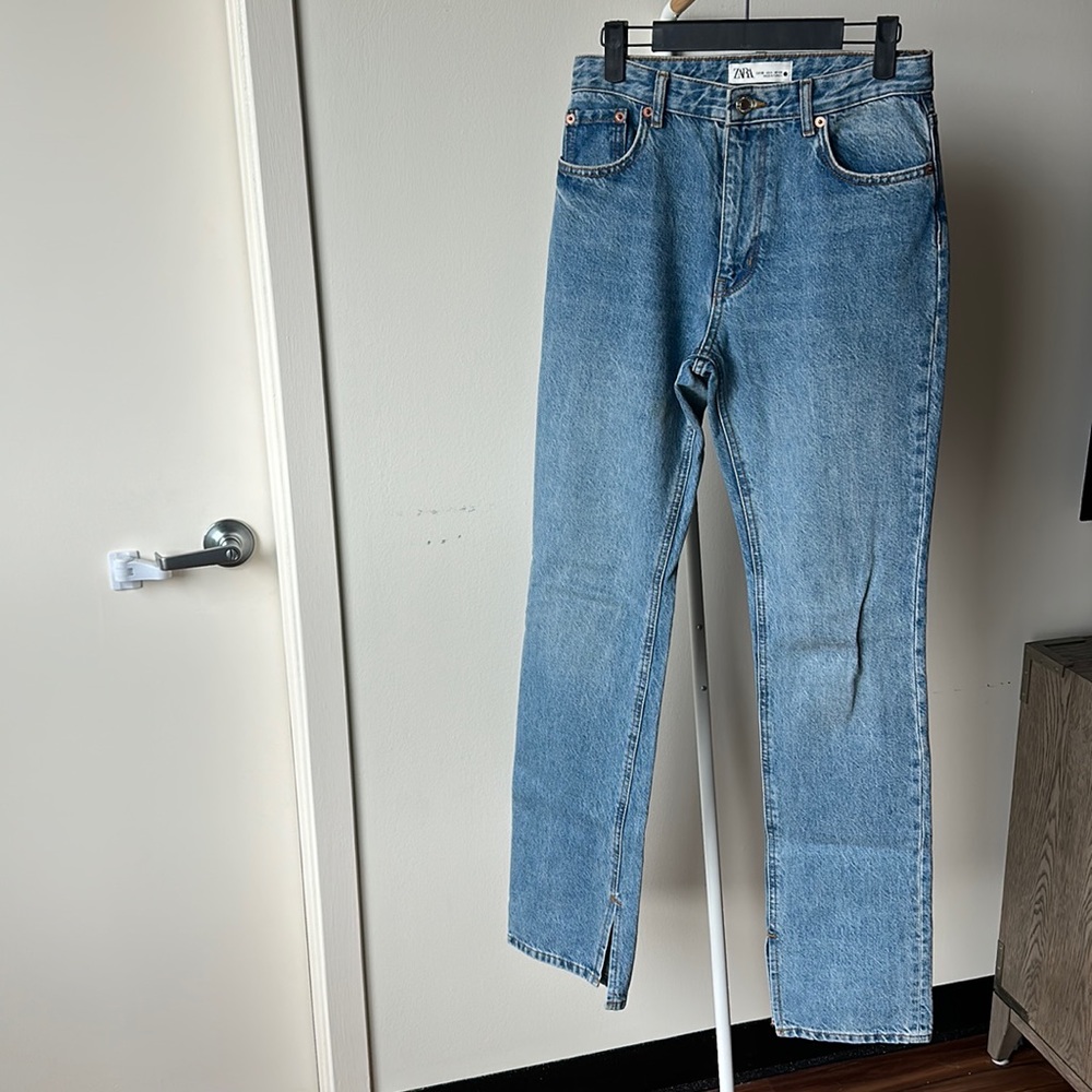 Zara Jeans Women's SZ 4 Denim Jeans Full length